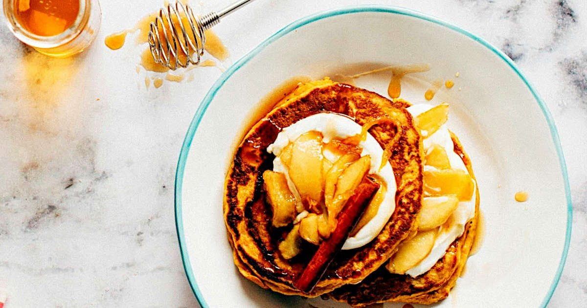 You are currently viewing The Best Quick Pancakes with Peaches