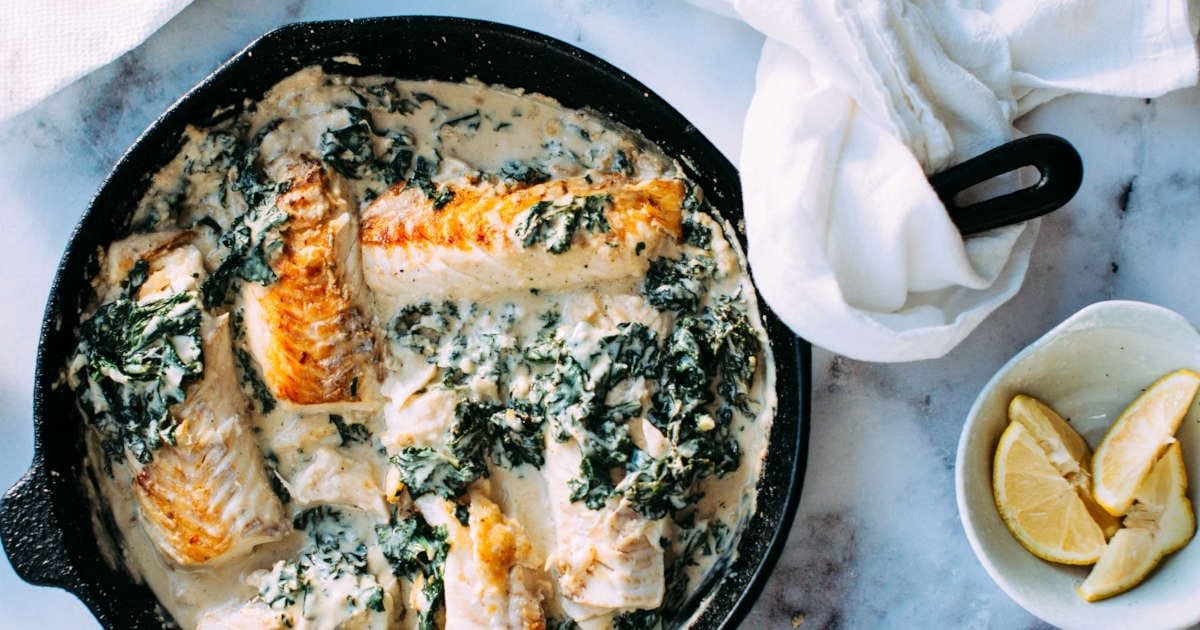 You are currently viewing The Best Easy Fish with Creamy Sauce